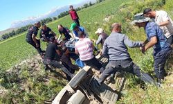 Elbistan İğde Mahallesinde feci kaza 4 kişi yaralandı