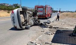 Kahramanmaraş’ta trafik kazası: Otomobil devrildi, 1 yaralı