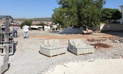 Pazarcık Ufacıklı Mahallesi'nde 6 bin metrekare kilit parke yatırımı
