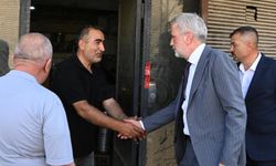Başkan Görgel Menderes Mahallesi'nde asfalt yatırımlarını yerinde inceledi
