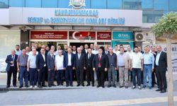 Kahramanmaraş'ta KMTSO'dan Kuybu'ya hayırlı olsun ziyareti!