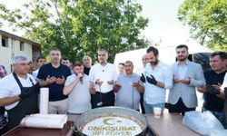 Başkan Toptaş, Dönüklü Mahallesi sakinleriyle aşure sofrasında buluştu
