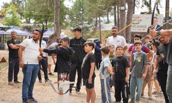 Kahramanmaraş Andırın'da baba-oğul kampı