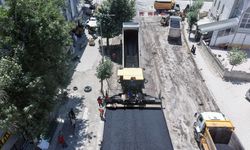 Kahramanmaraş'ta Söğütlü Caddesi yenileniyor