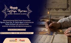 Pusula Maraş'tan gençlere geleneksel sanat atölyesi
