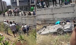 Kahramanmaraş’ta feci kaza: Bariyerleri aşıp uçuruma yuvarlandı