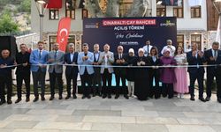 Kahramanmaraş'ta tarihi Çınaraltı yeniden hizmette