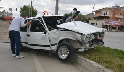 Elbistan’da ambulans kaza yaptı, 6 yaralı