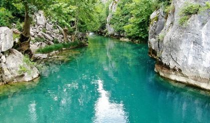 Andırındaki kanyon güzelliğiyle büyülüyor