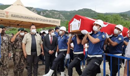 Şehit PÖH Andırın’da toprağa verildi