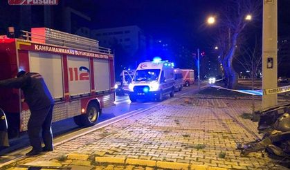 Kahramanmaraş'ta trafik kazası 3 yaralı