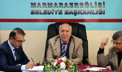 Marmaraereğlisi Belediyesi Şubat ayı meclis toplantısı