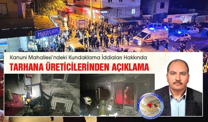 Kahramanmaraş'ta kundaklama iddiaları hakkında Tarhana Üreticilerinden açıklama