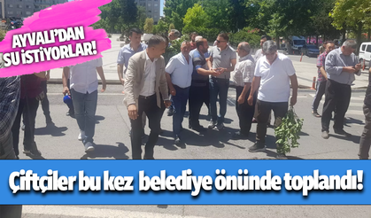 Kahramanmaraş'ta çiftçiler bu kez belediye önünde toplandı!