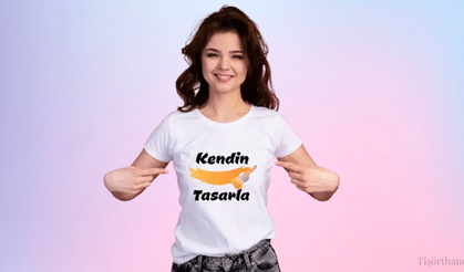 Tişörthane ile Hayalindeki Tişörtü Kendin Tasarla - Kişiye Özel Tişört Baskı