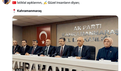 Bakan Yumaklı'dan Kahramanmaraş'a övgü dolu video!