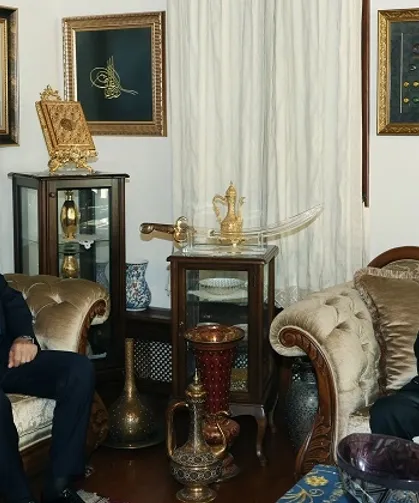 Cumhurbaşkanı Erdoğan, MHP lideri Bahçeli’yi evinde ziyaret etti