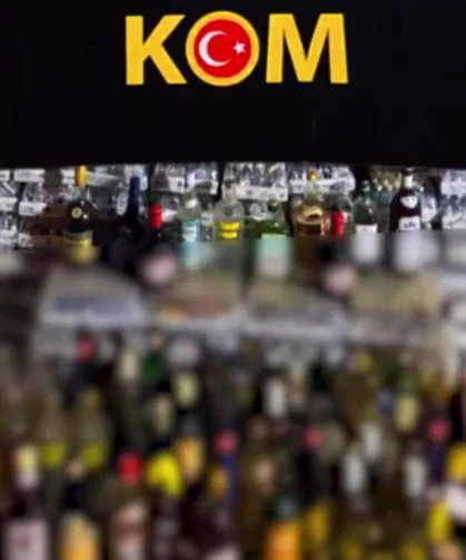 Binlerce şişe ele geçti... 81 ilde kaçak ve sahte alkole darbe!