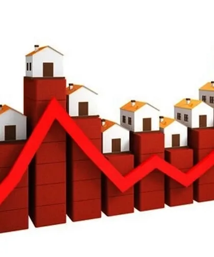 Konut Fiyat Endeksi yıllık artsa da reelde geriledi