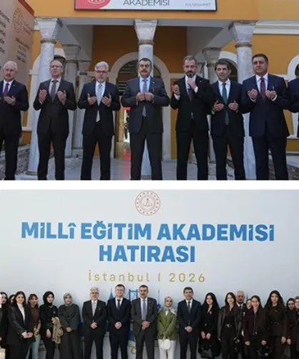 Milli Eğitim Akademisi 'ilk ders'le açıldı