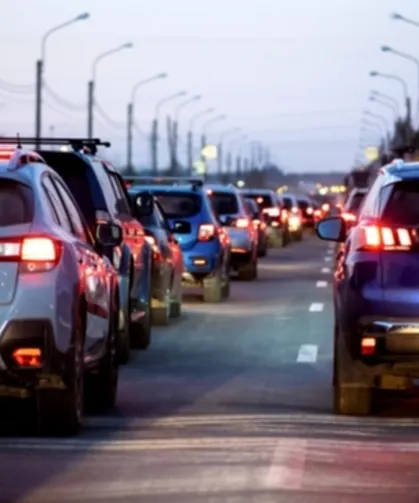 34,2 milyon araç trafikte... Otomobil ve motosikletler zirvede