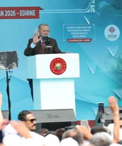 Cumhurbaşkanı Erdoğan'dan Edirne'de yatırımlar ve 'Türkiye Yüzyılı' vurgusu