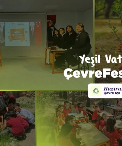 Okullarda Haziran teması 'Çevre'