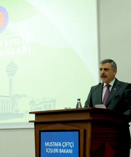 Bakan Çiftçi organize suçla mücadele vizyonunu paylaştı