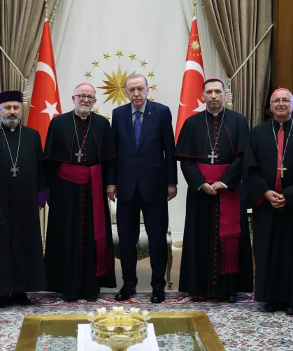 Cumhurbaşkanı Erdoğan, Külliye'de ağırladı