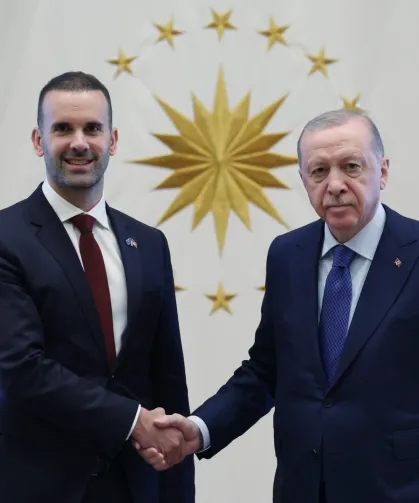 Erdoğan, Karadağ Başbakanı Spajiç'i kabul etti... Türkiye-Karadağ ilişkileri ele alındı