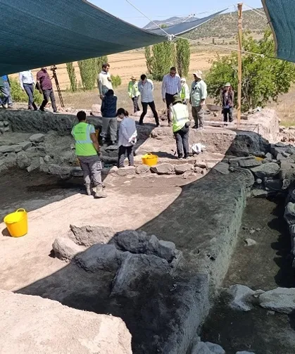 Gökhüyük kazı alanında değerli bilgilere ulaşıldı