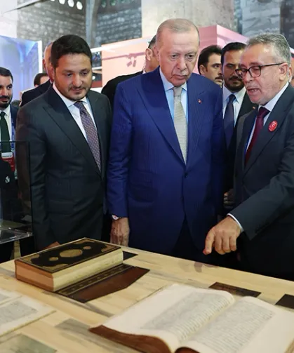 Cumhurbaşkanı Erdoğan'dan 'kitap' vurgusu... 'Bizi köklerimize bağlayan en güçlü damar'