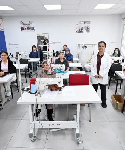 MERCEK kursları 9 bin kişiye mesleki eğitim verdi