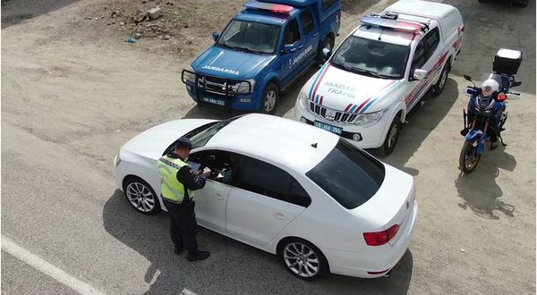 Kahramanmaraş'ta dron destekli trafik denetimi!