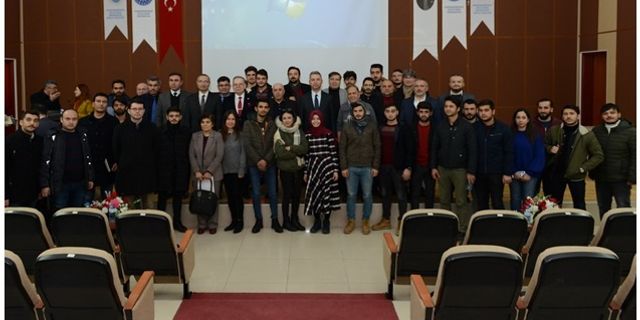 Tümamiral Dr. Yaycı, KSÜ’de Konferans Verdi!