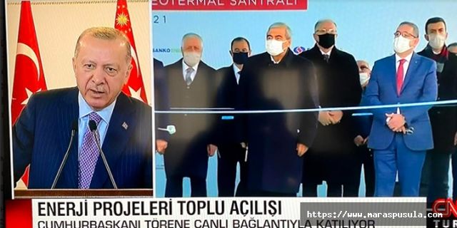 Cumhurbaşkanı Erdoğan, SANKO Enerji Salihli Jes Açılışını Yaptı