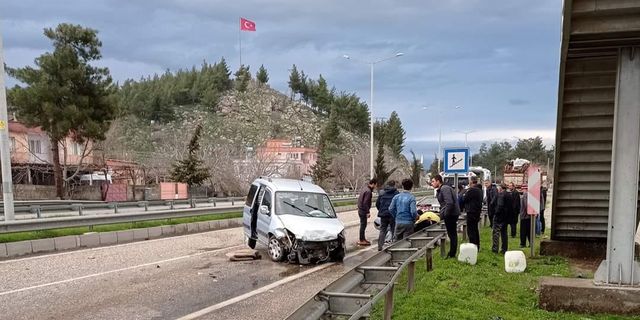 Kahramanmaraş'ta trafik kazası: 3 yaralı