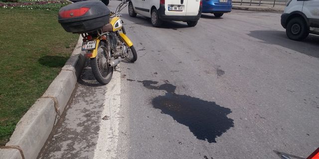 Kahramanmaraş'ta motosiklet ile otomobilin çarpışması sonucu 1 kişi yaralandı!