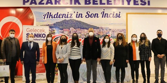 SANKO Üniversite akademisyenleri Pazarcık'ta öğrencilerle buluştu!