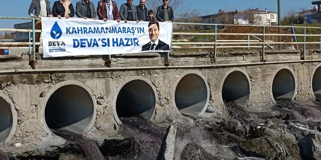 DEVA Partisi İl Başkanı Karatutlu AK suyu Kara su yapanlara seslendi