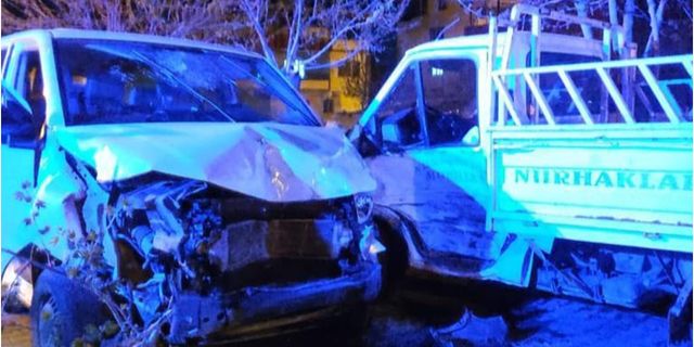 Kahramanmaraş'ta trafik kazasında 2 kişi yaralandı!