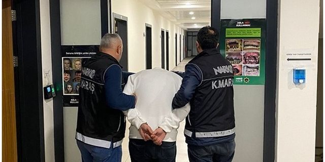 Kahramanmaraş'ta uyuşturucu sevkiyatı yapan şüpheli yakalandı!