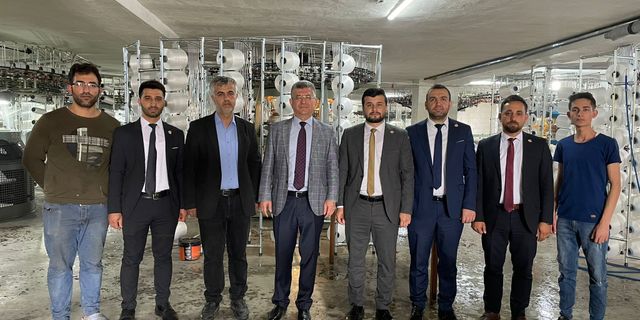 MHP’li Aycan TÜMKİAD  ile birlikte fabrikaları ziyaret etti