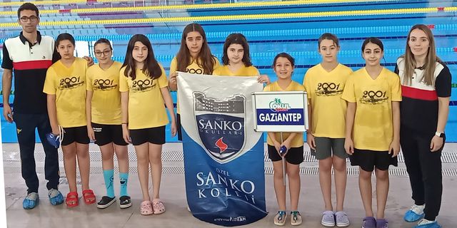 SANKO öğrencileri 12 Madalya kazandı!