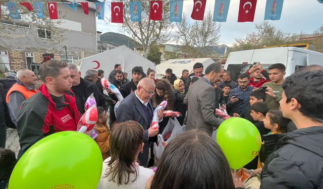 Başkan Mahçiçek Ilıca’da gönüllere dokundu