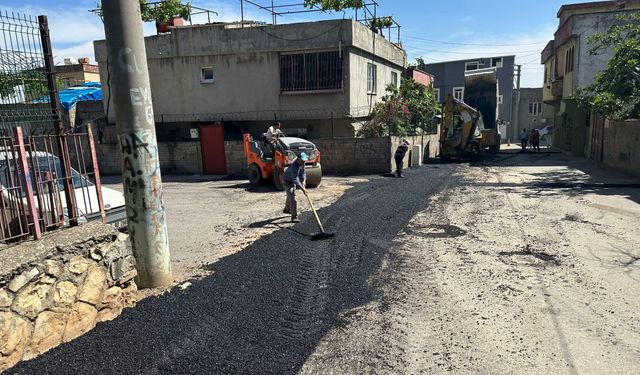 Dulkadiroğlu’nda Asfalt Çalışmaları Devam Ediyor