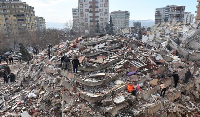 Kahramanmaraş'taki deprem felaketi! Yeni görüntüler çok ürkütücü