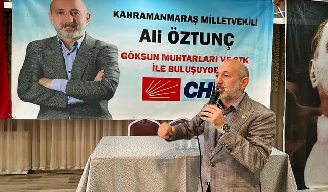 Göksun’da Ali Öztunç sesleri 