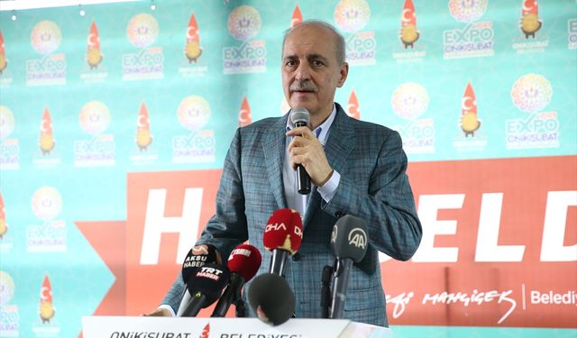 TBMM Başkanı Numan Kurtulmuş, Kahramanmaraş'ta depremzedelerle buluştu