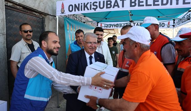 Başkan Mahçiçek’ten saha temizlik personellerine teşekkür ziyareti